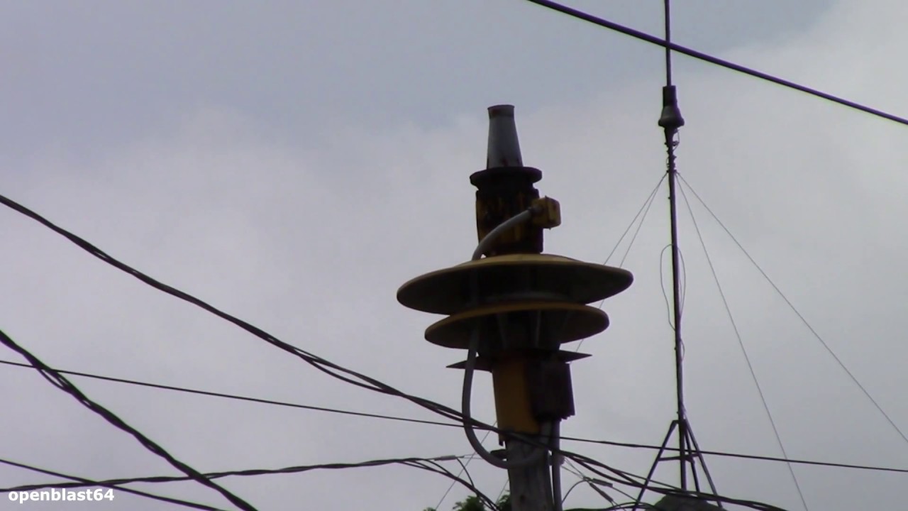 Soundmaster 115 Single Tone siren test, Browntown, WI