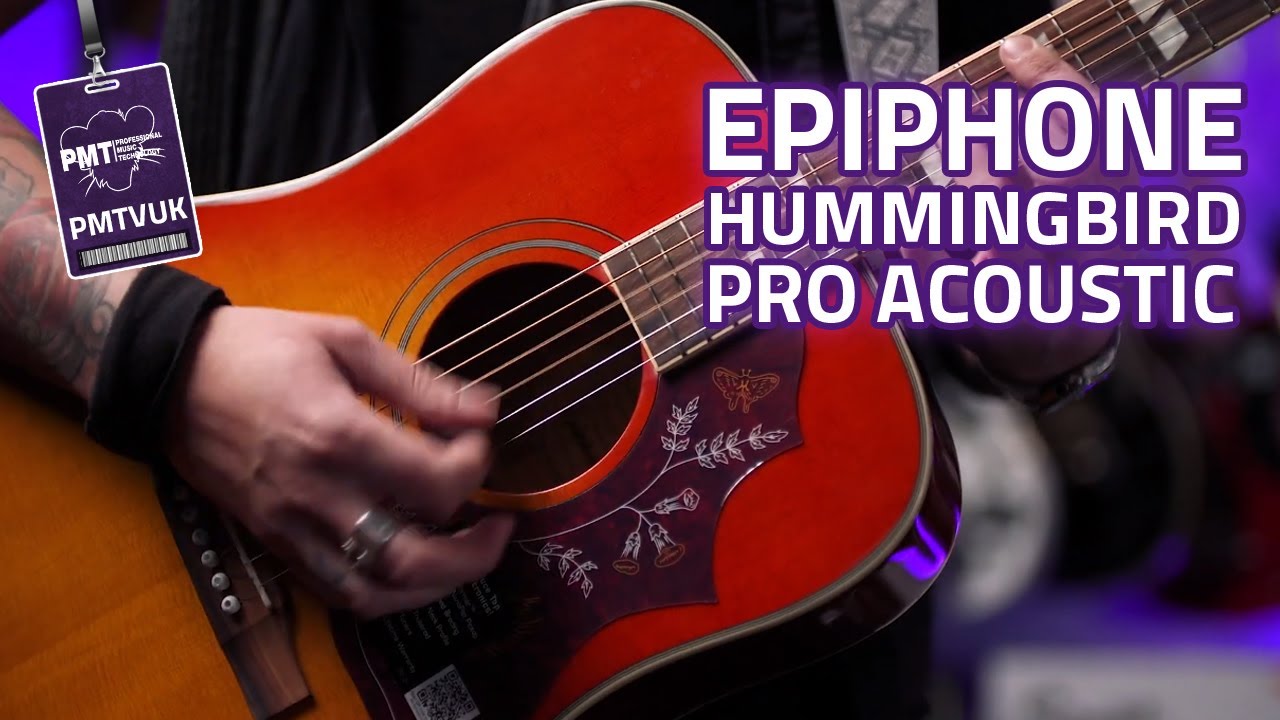 Epiphone Hummingbird Pro Electro Acoustic Review - The Best Epiphone Acoustic?