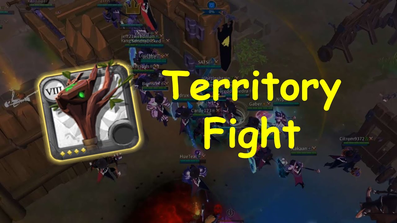 Skoggangr Territory Fight | Rootbound POV | Albion Online Mid-Scale PVP