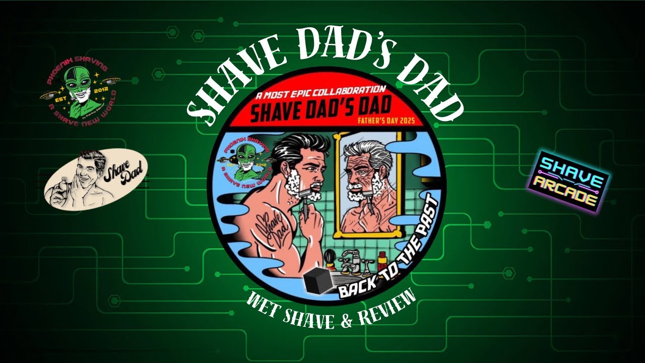 SHAVE ARCADE SHAVE DAD’s DAD! Collaboration Limited Release of Jerry Plesi and Phoenix Shaving!