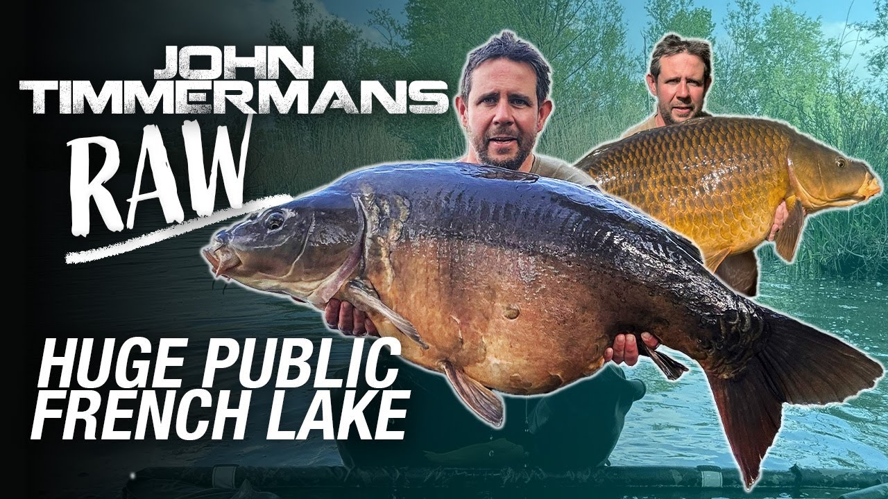 John Timmermans RAW | Chasing A-Team carp on a Huge Public French Lake
