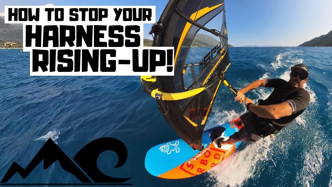How to stop your harness riding up while you windsurf! #insta360 #windsurf