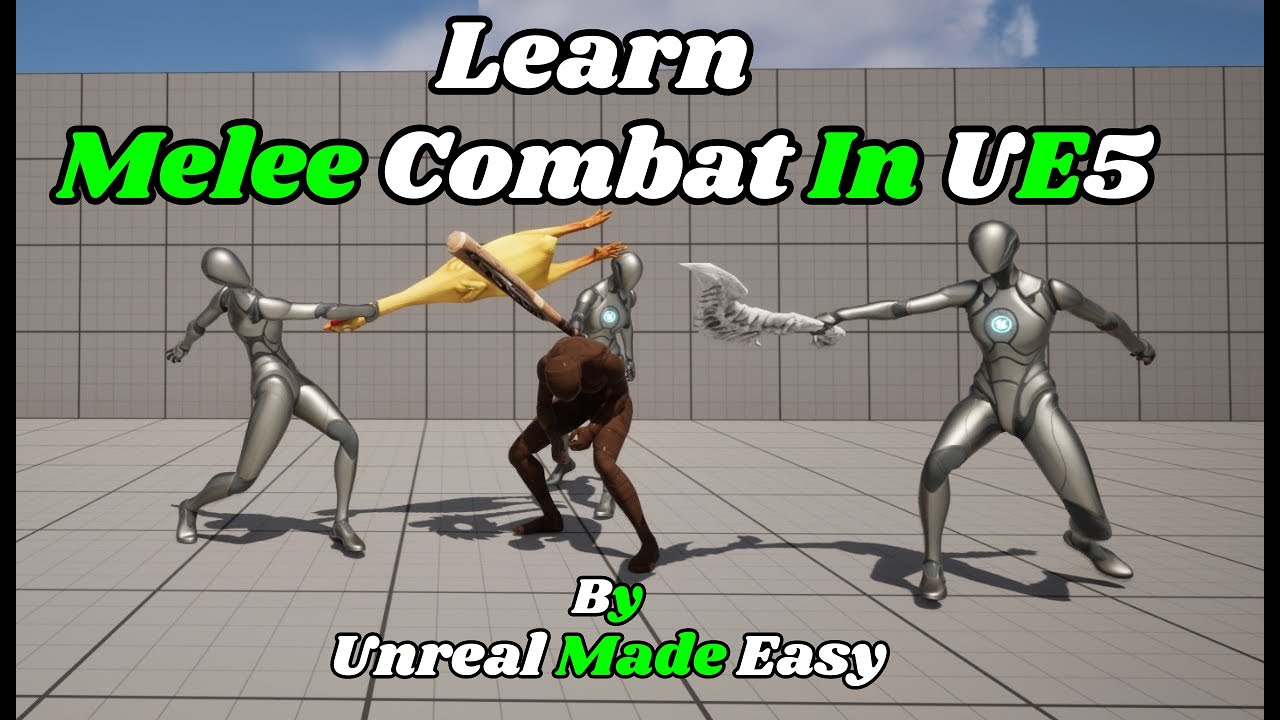 Melee Combat Simplified in UE5 – Build It Faster Than You Think!