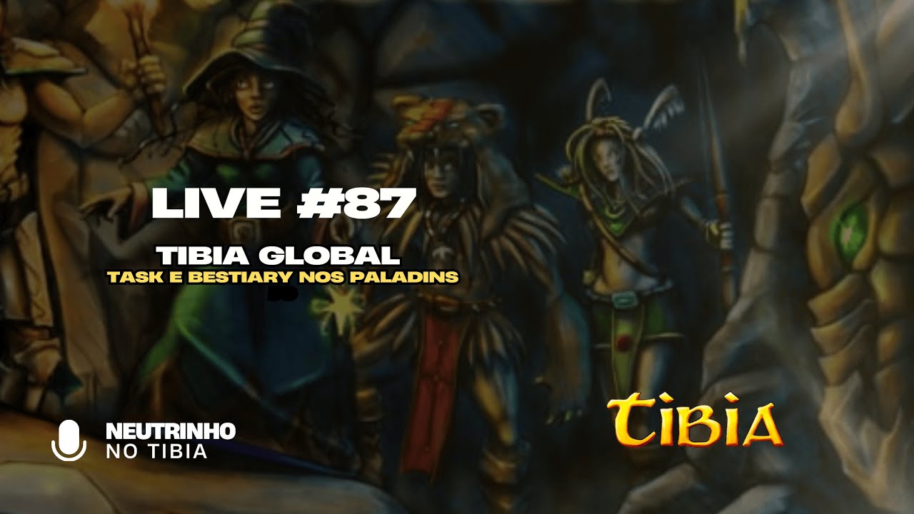 TIBIA - TASK E BESTIARY NOS PALADINS