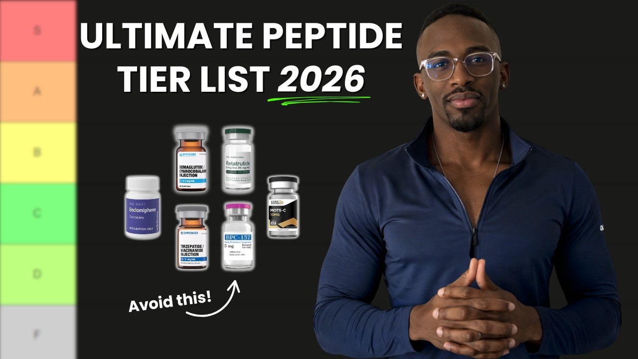 Peptide Tier List 2026: Fat Loss, Muscle Growth & Recovery