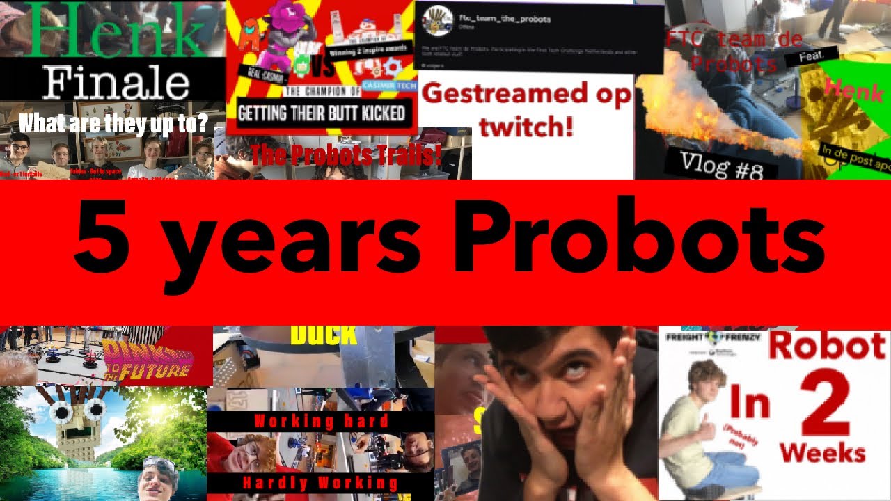 The best of 5 years Probots!