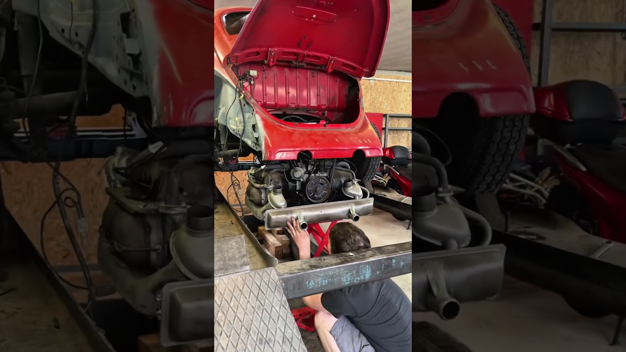 VW K&auml;fer Motorausbau 🔥#K&auml;fer #VW #1300 #motor #34PS #Auto #Mechaniker
