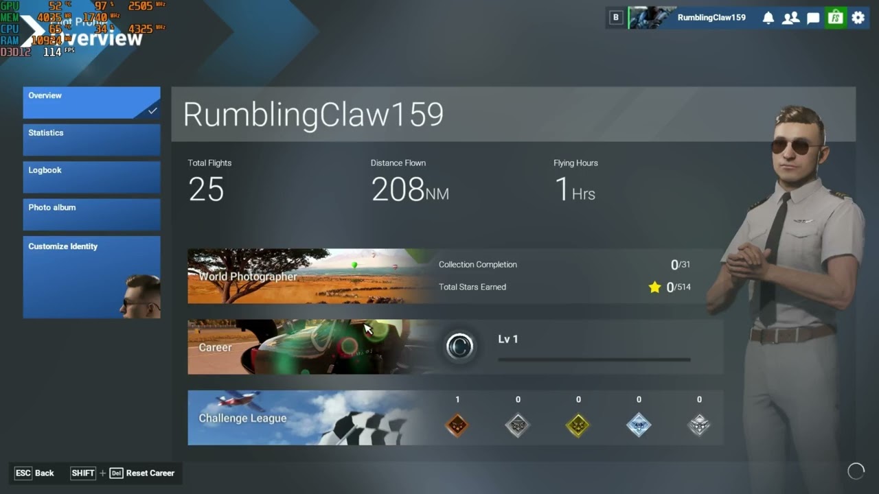Microsoft Flight Simulator 2024 PC delete save game reset Career Mode.