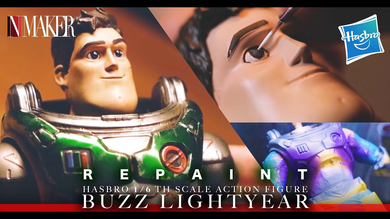 Buzz Lightyear | Hasbro 1/6 Action Figure | Repaint | Disney Toystory | 巴斯光年 | N.Maker |