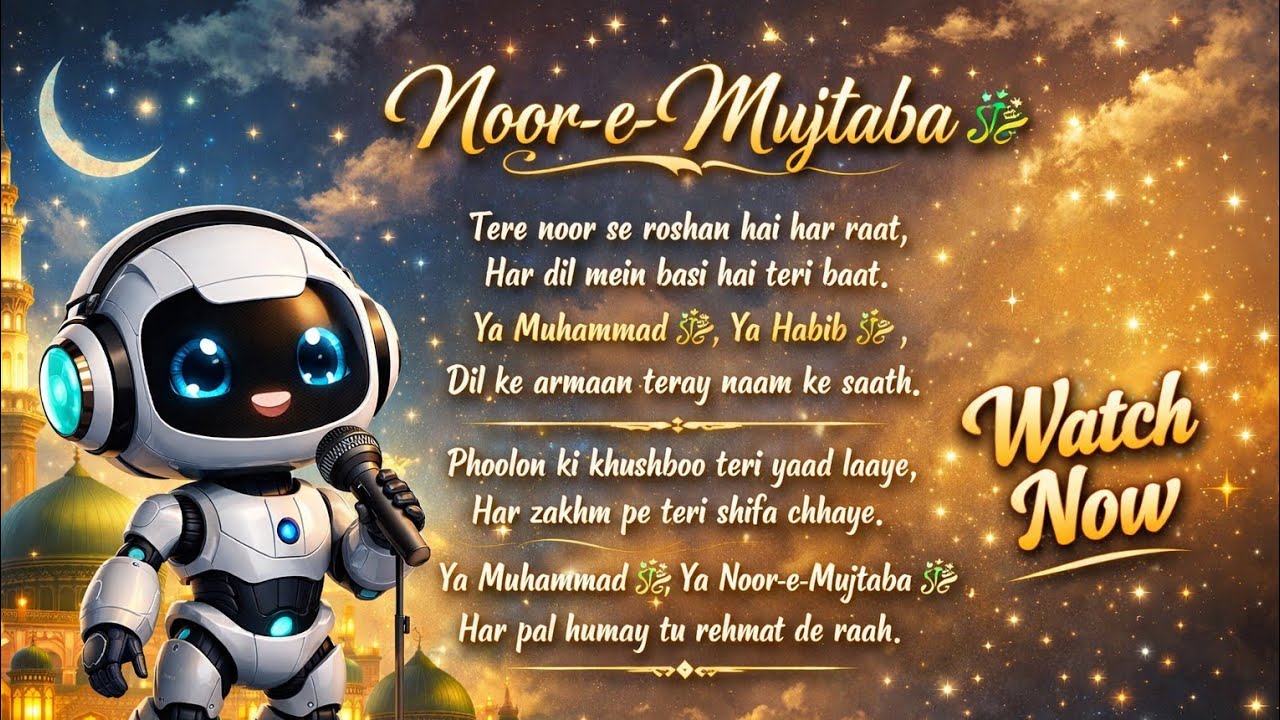 Noor e Mujtaba Naat | Beautiful Islamic Devotional Naat | Noor Naat