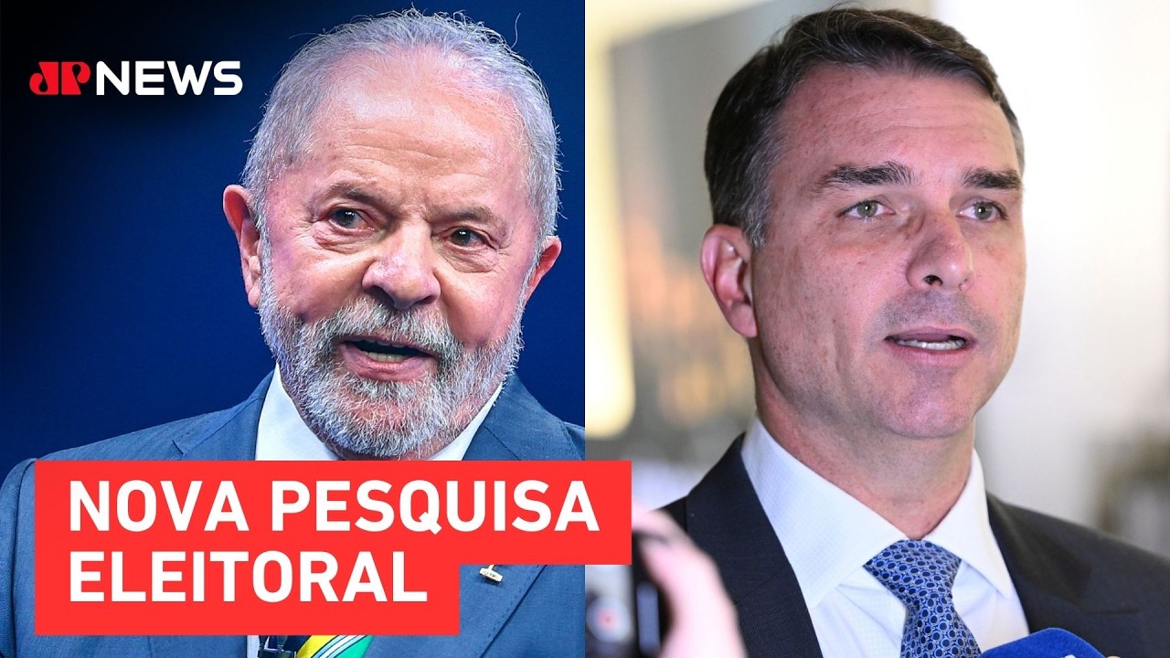 Real Time: Lula lidera e Flávio Bolsonaro se consolida como o principal nome da oposição
