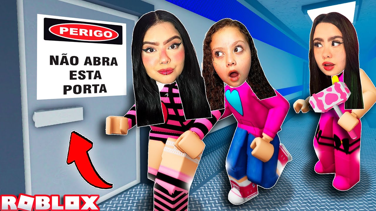NÃO PODE ABRIR A PORTA NO MARRETÃO! | ROBLOX