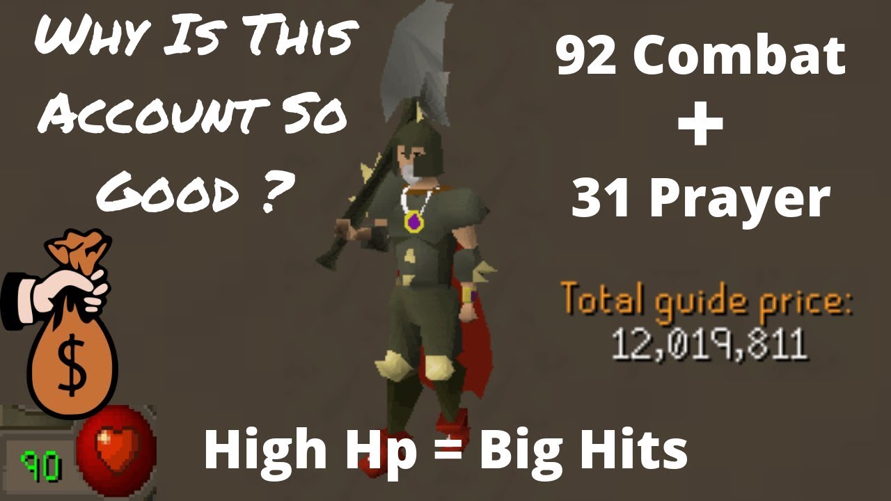 This Account Is Such a Bait - 92 Combat Dharoks