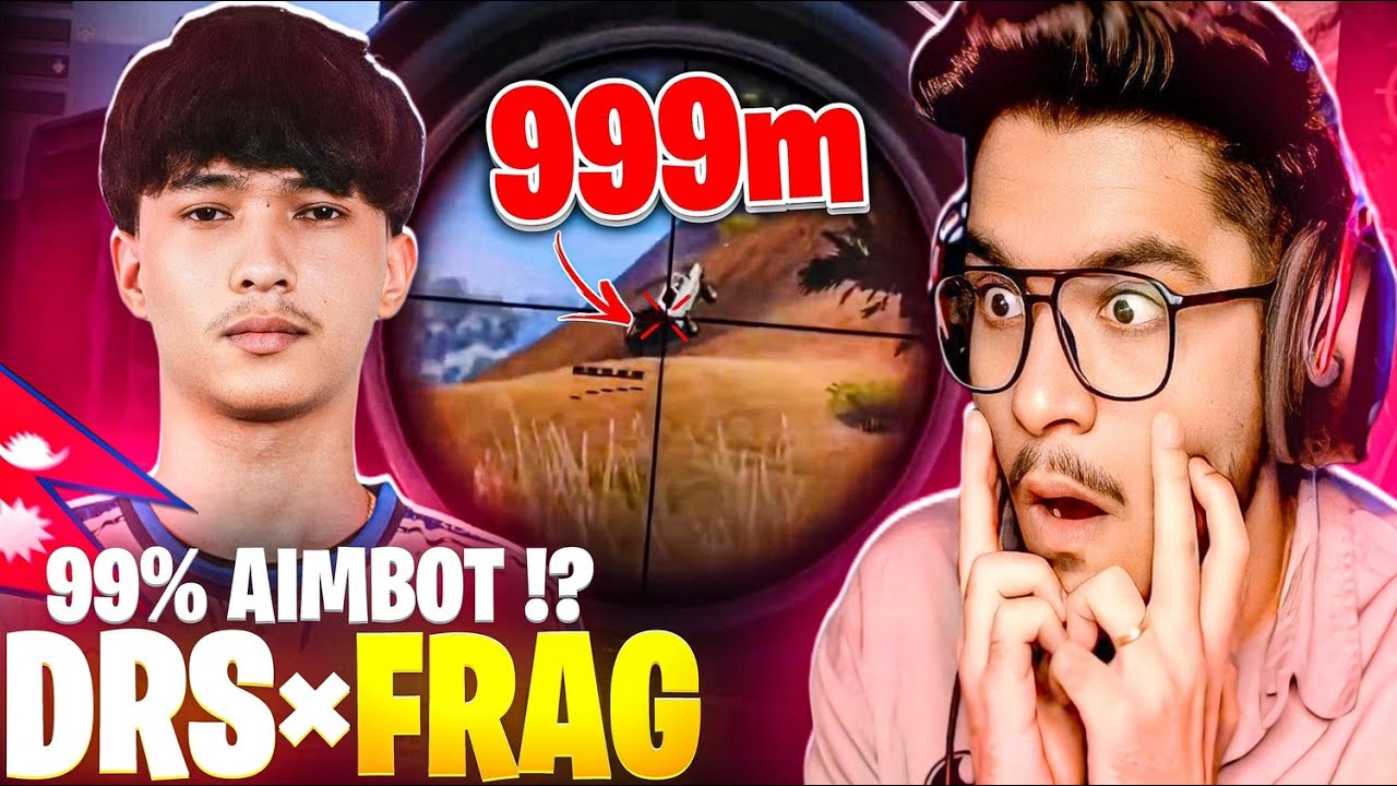 🥵HE IS THE BEST FROM🇳🇵DRS LINEUP *DRS FRAG* Best Moments in Pubg Mobile