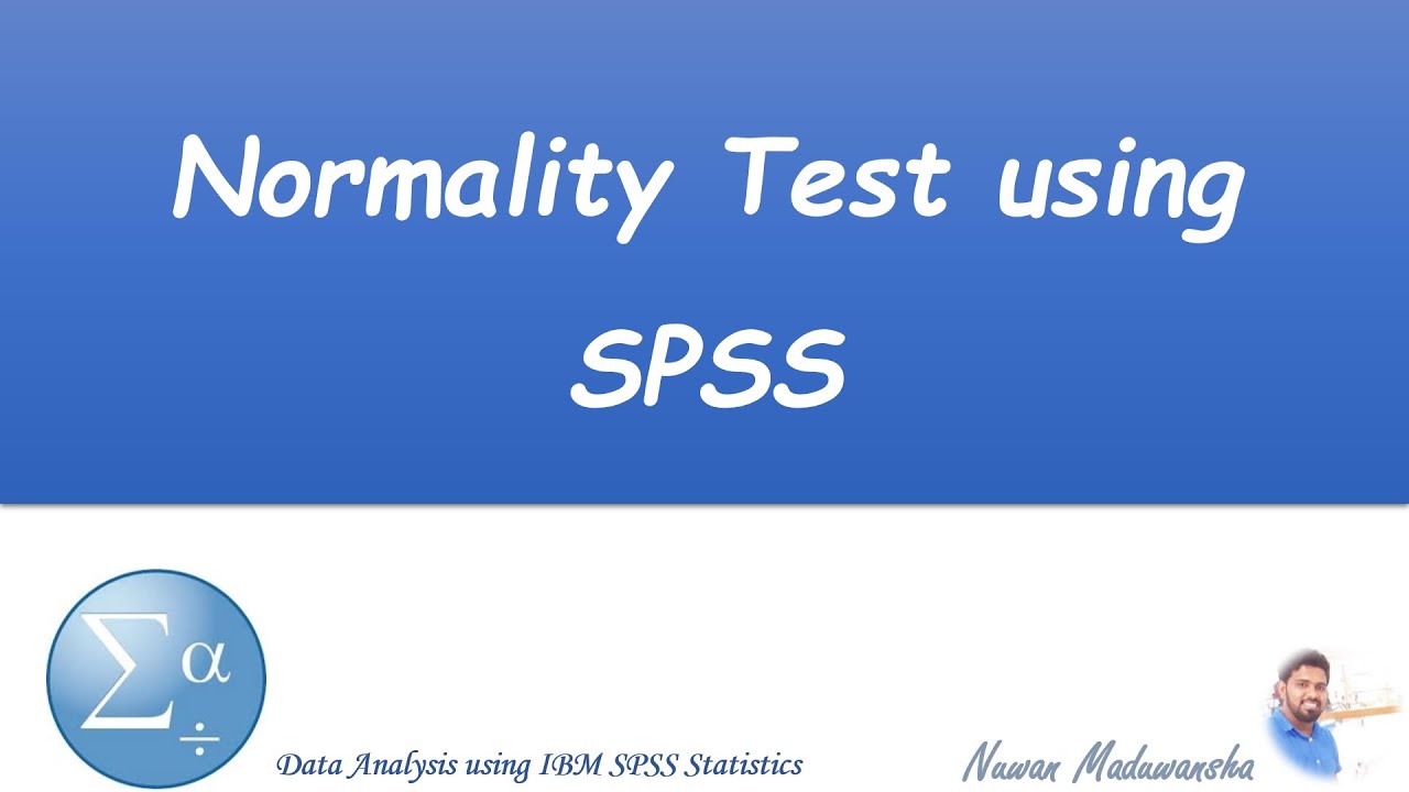 Normality Test using SPSS | SPSS Sinhala Tutorial | Data Analysis using SPSS