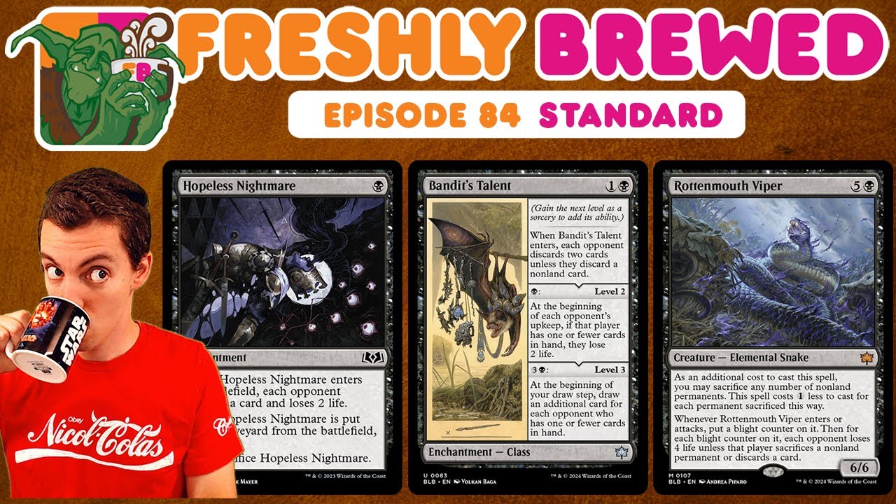 ☕ Freshly Brewed: Episode 84 ☕ - Viper Discard - ⚫⚫⚫ - (Standard)