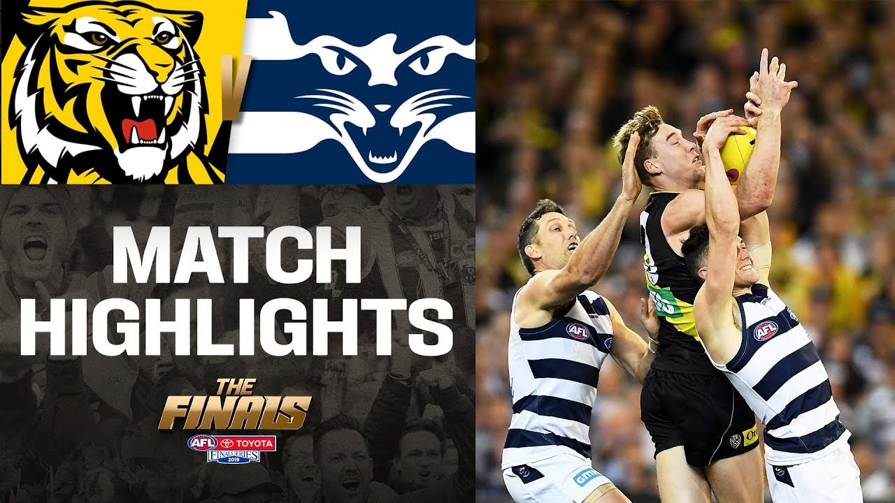 Richmond v Geelong Highlights | Second Preliminary Final, 2019 | AFL