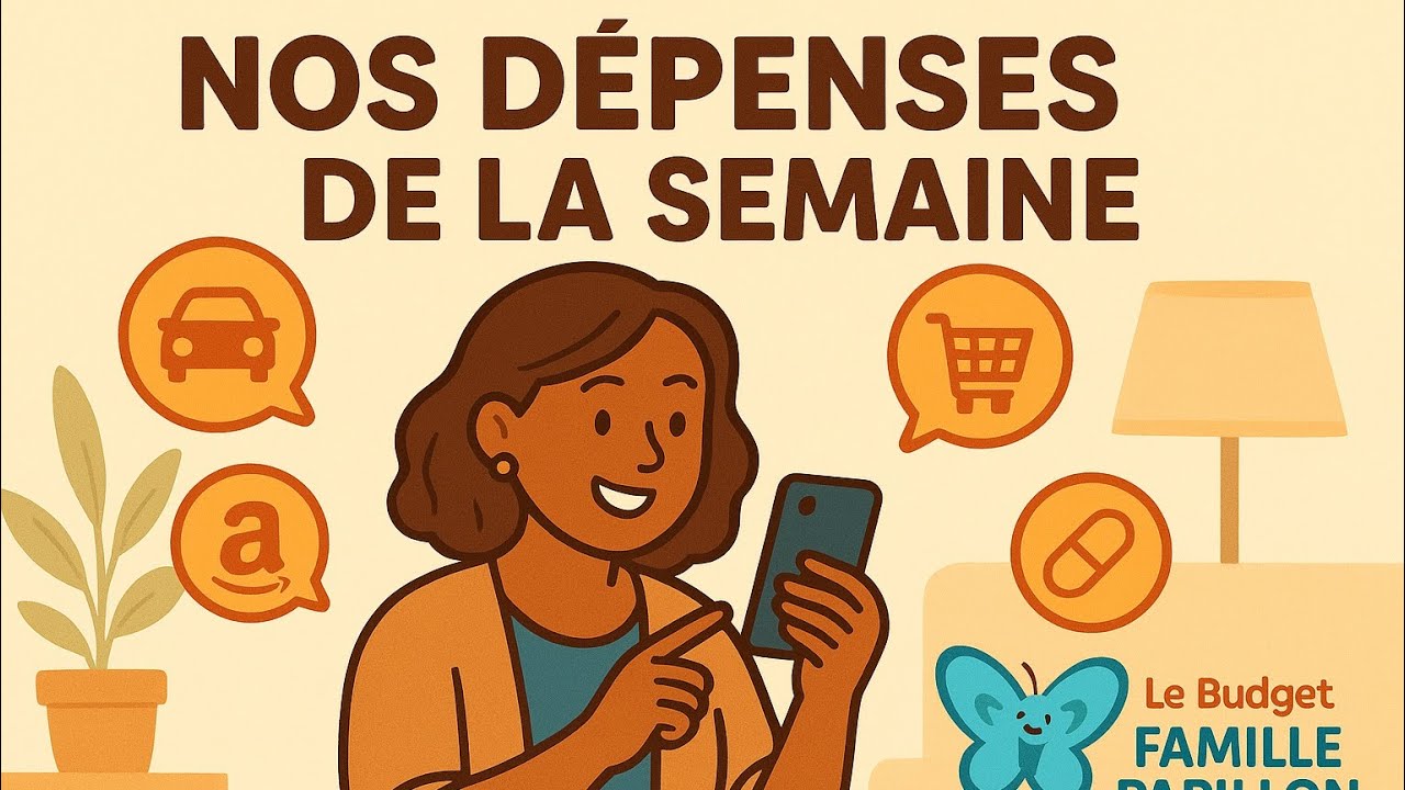 En retard… Budget familial : semaine terminée, comptes faits ! Inclus 2 retours de courses