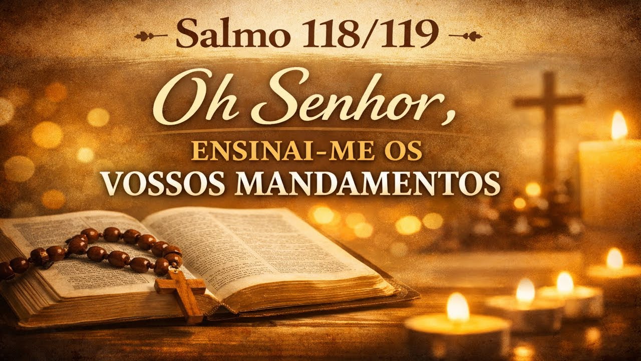 SALMOS - Oh Senhor, ensinai-me os vossos mandamentos! 118/119
