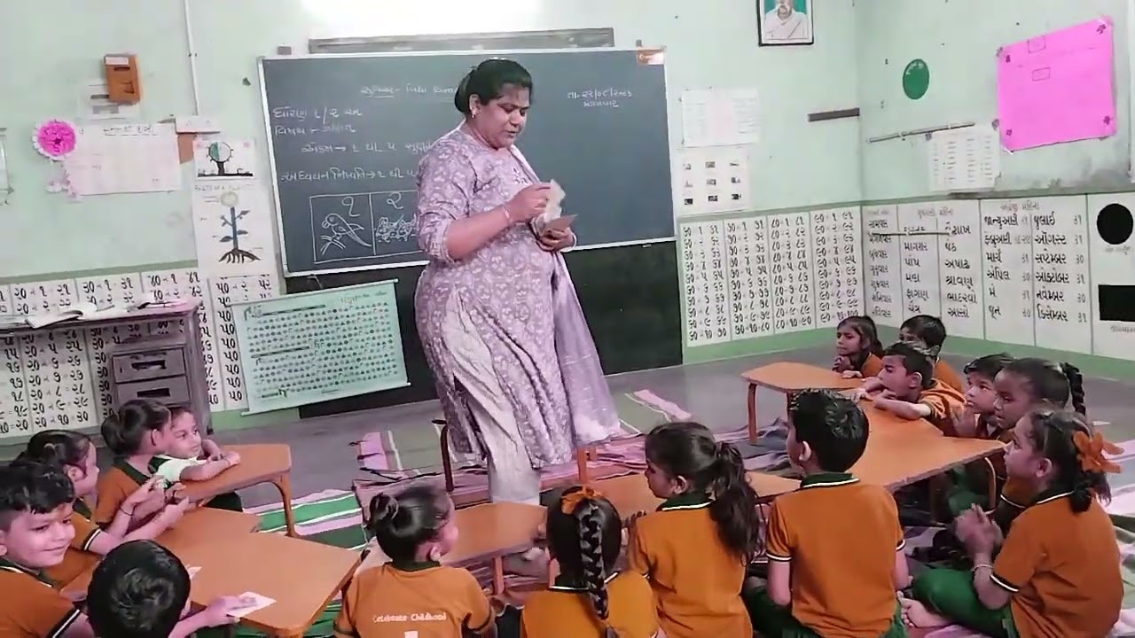 PRAGNA LESSON// STD 1-2 // MATHS// 1 TO 5