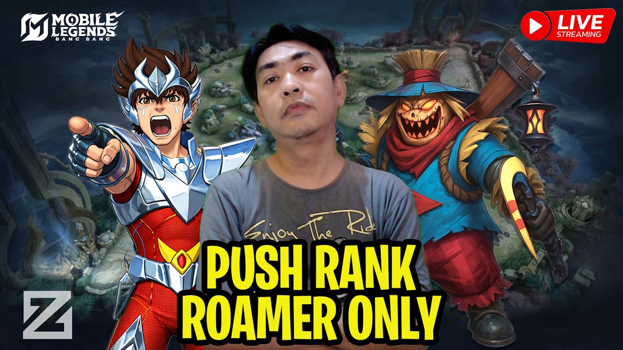 ROAD TO IMMORTAL  - PUSH RANK MOBILE LEGENDS SEASON 40- ROAMER ONLY #DAY10 #dagon #masdagz