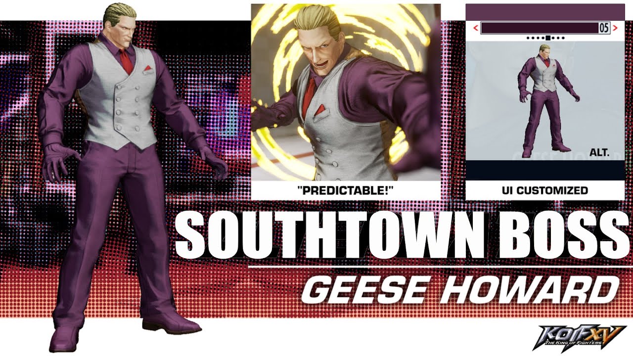 Southtown Boss Geese Howard KOF XV