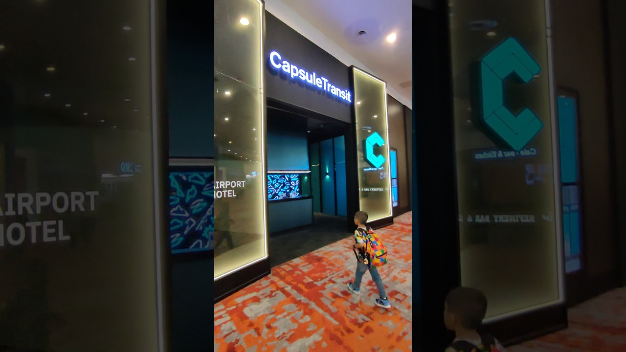 Have you tried these capsule sleeping pods in airports? are they any good? #sleep #capsule #travel