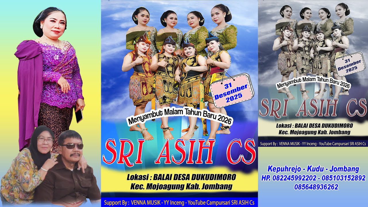 LIVE : DUKUDIMORO//MENYAMBUT MALAM TAHUN BARU 2026//CCAMPURSARI SRI ASIH CS 