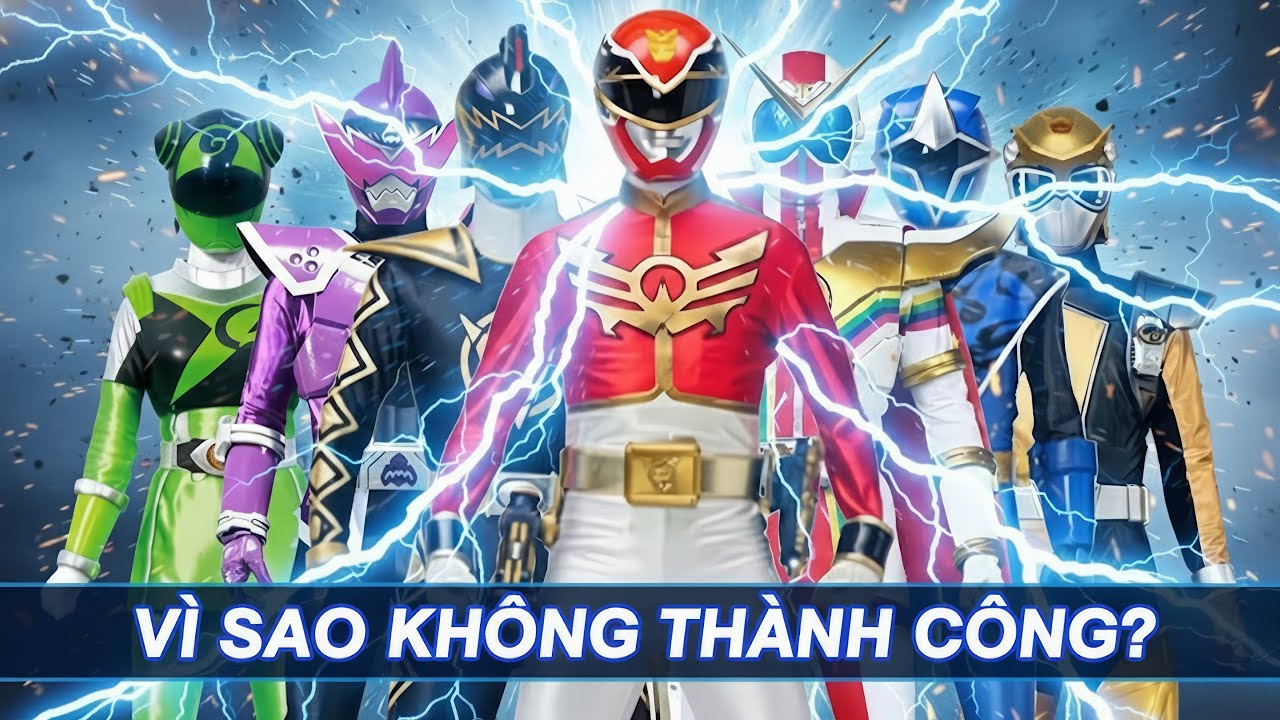 8 Bộ Sentai Bị Lãng Phí Tiềm Năng?