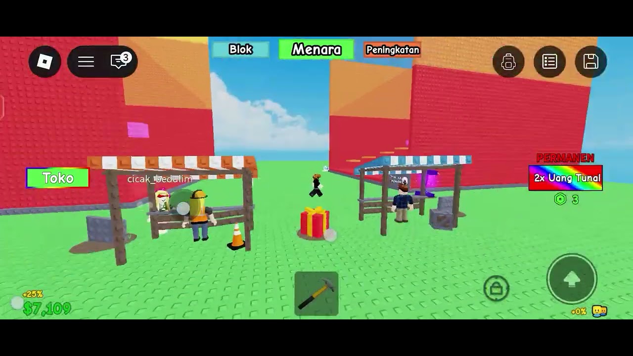 Membangun tower #roblox 