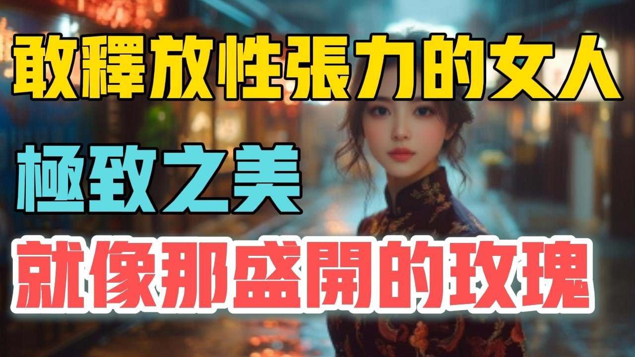 敢釋放性張力的女人，才是人生贏家.
