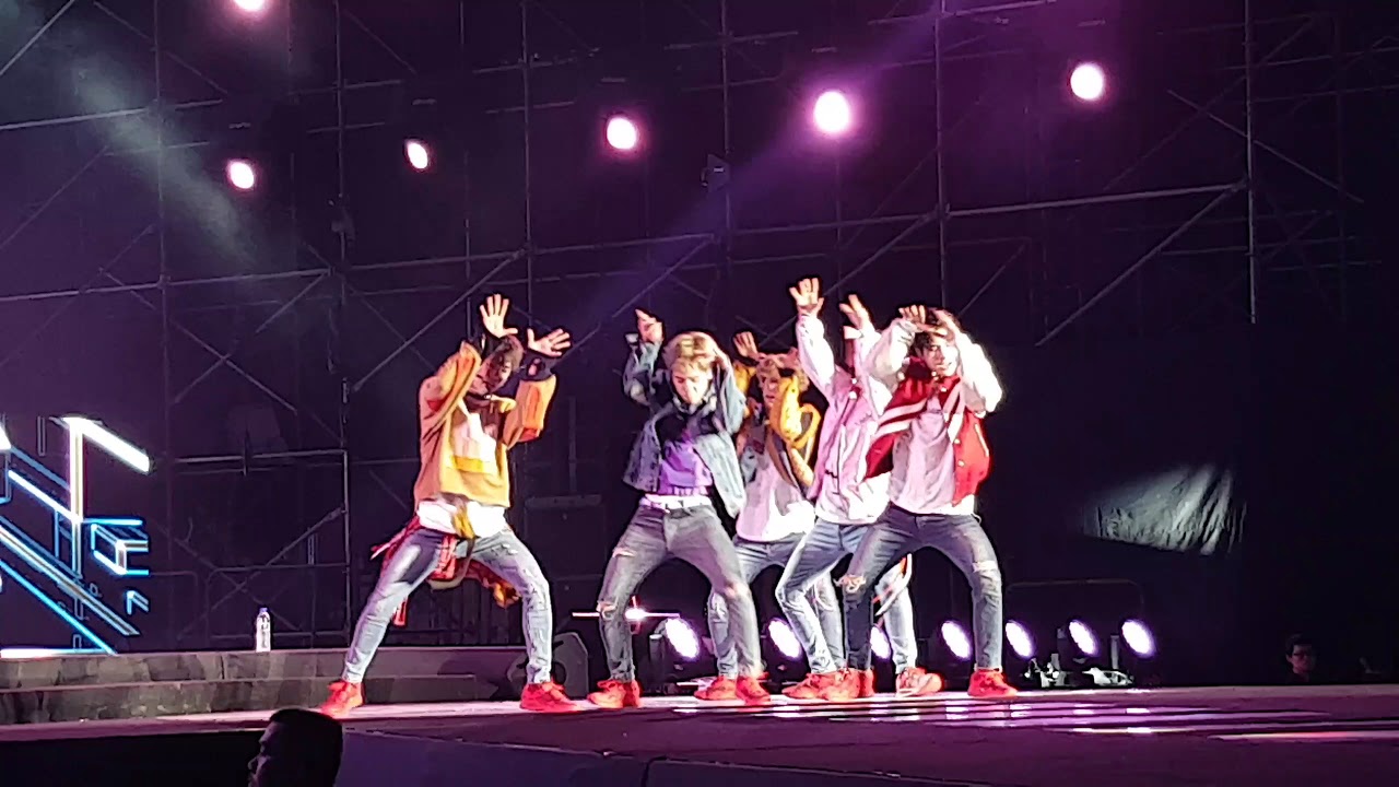 180113 A.C.E(에이스) - Callin @ K-WAVE 2 Music Festival 2018 [FANCAM]