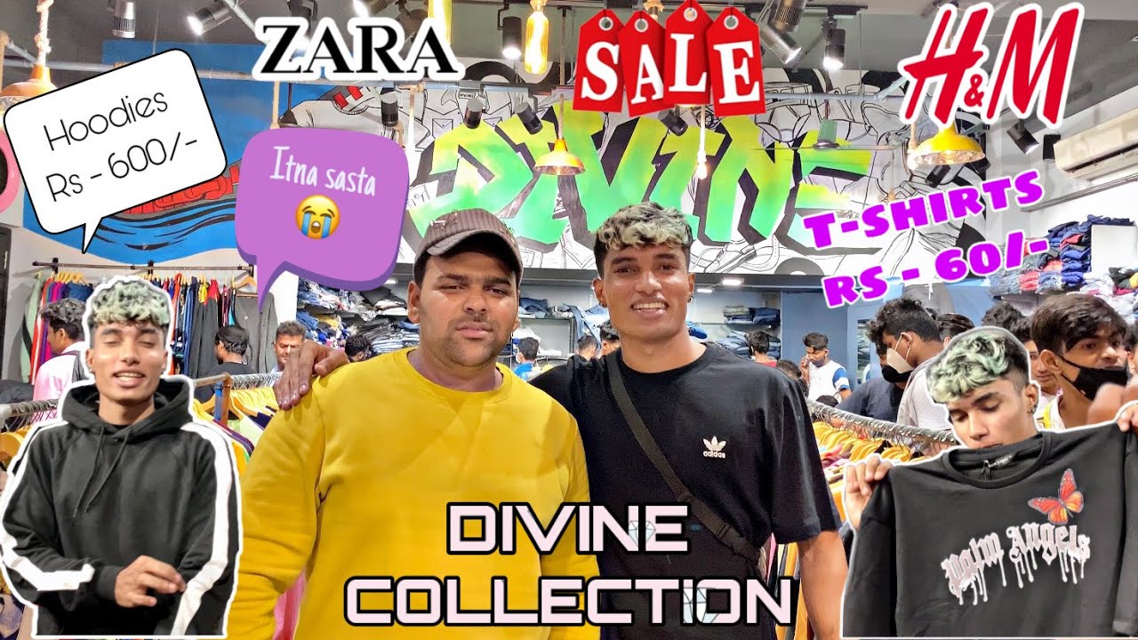 DIVINE COLLECTION | BIGGEST SALE 2021|Cheapest Branded retail & wholesale Clothing Shop in Mumbai