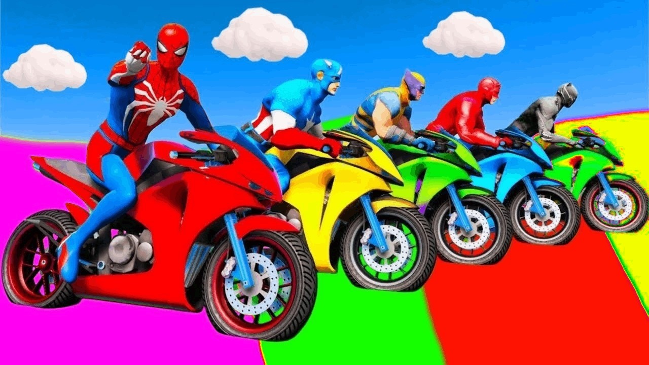 الرجل العنكبوت انقاذ باتمان Spider-Man Rescue batman vs iron man vs venom funny Game GTA 5 superhero