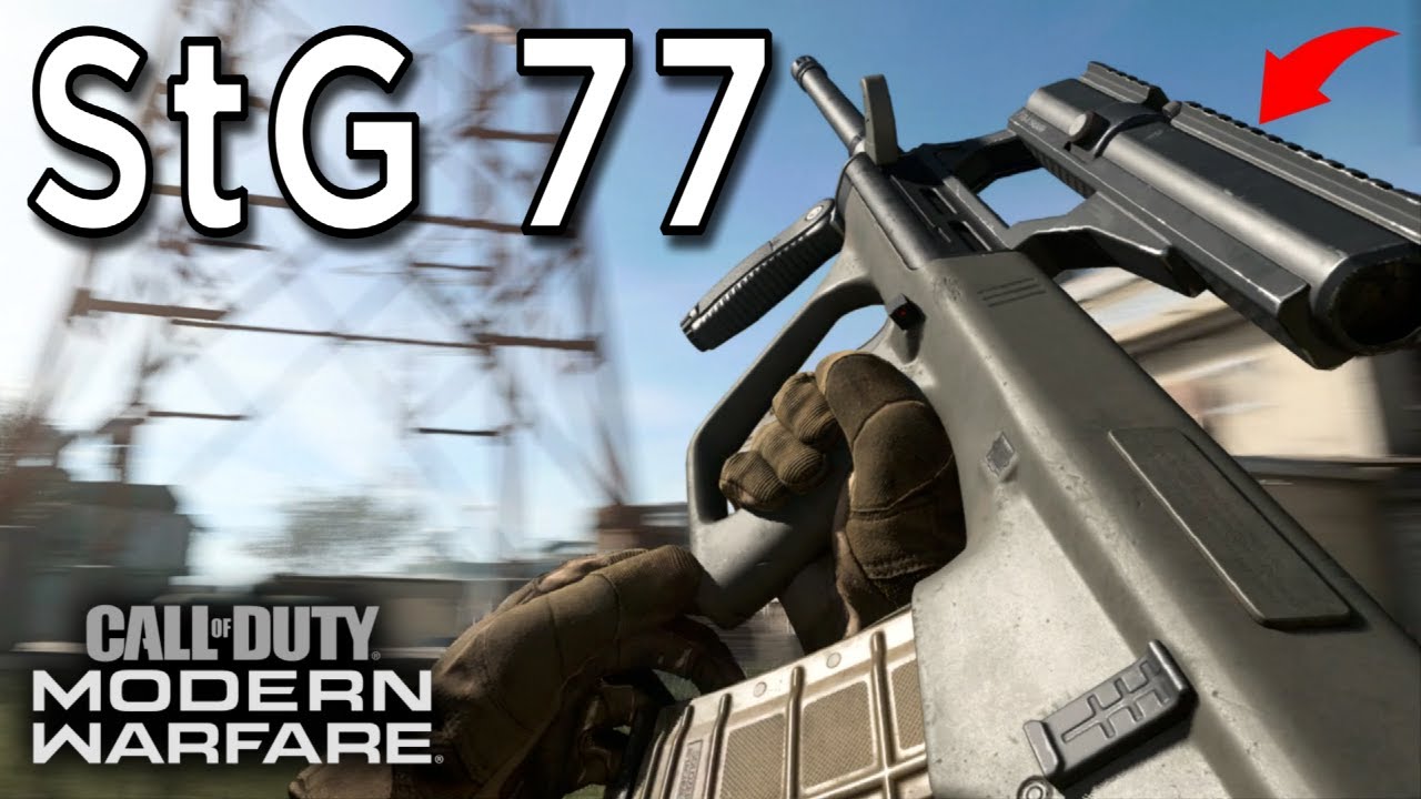 StG 77 on Modern Warfare 2019 PS5 Gameplay