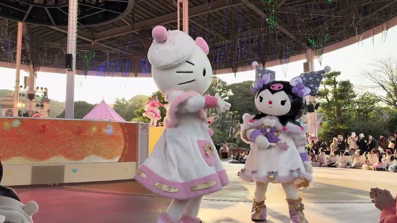 12/21サンリオハーモニーランド　メリーホワイトクリスマス4k動画