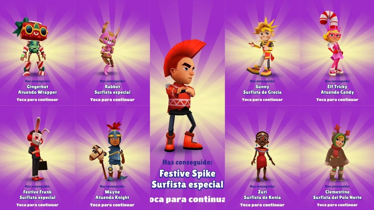 Desbloqueando Todos Los Personajes En Subway Surfers Polo Norte 2025 ❄️