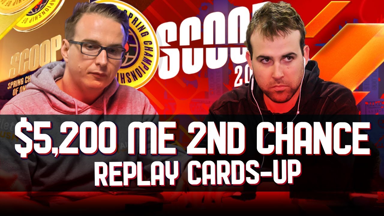 SCOOP 100-H $5,200 bencb789 | C. Darwin2 | Pass_72 Main Event 2nd Chance Turbo Poker Replay $350 Gtd
