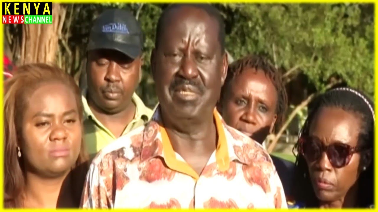 'MY CAR WAS HIT BY 7 LIVE BULLETS' Raila Odinga on Maandamano Thursday Azimio Demos in Nairobi