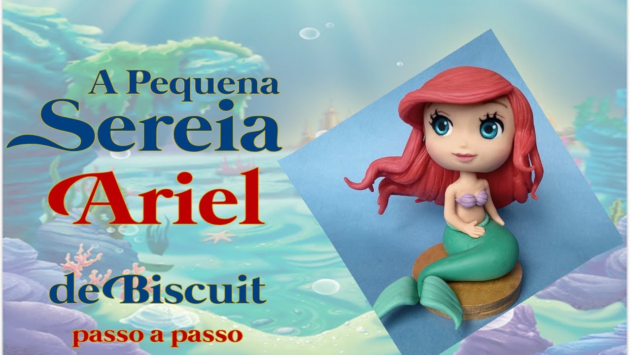 A Pequena Sereia de biscuit