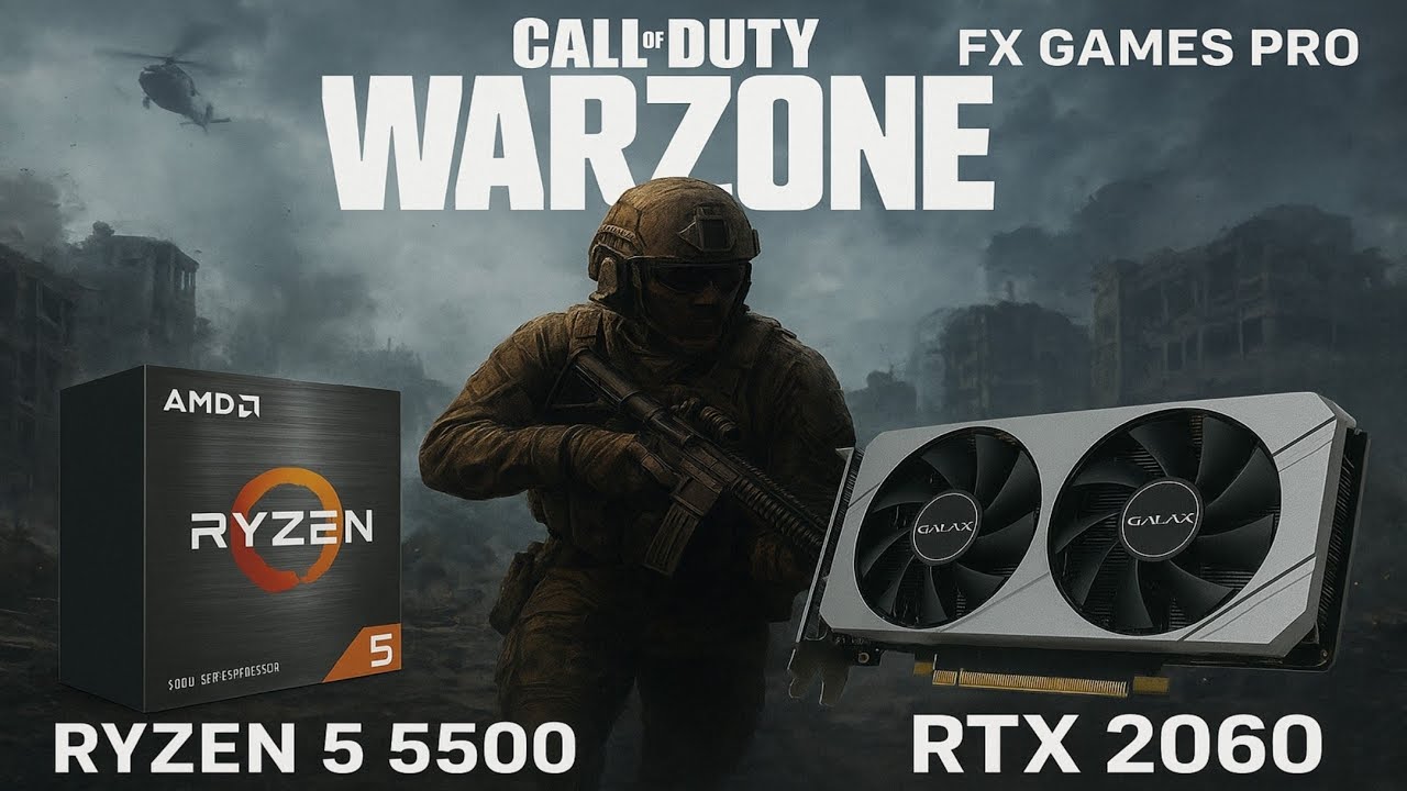RYZEN 5 5500 4.6Ghz 🔥 / RTX 2060 WARZONE 4 💥💥🔫  🙅🏽 