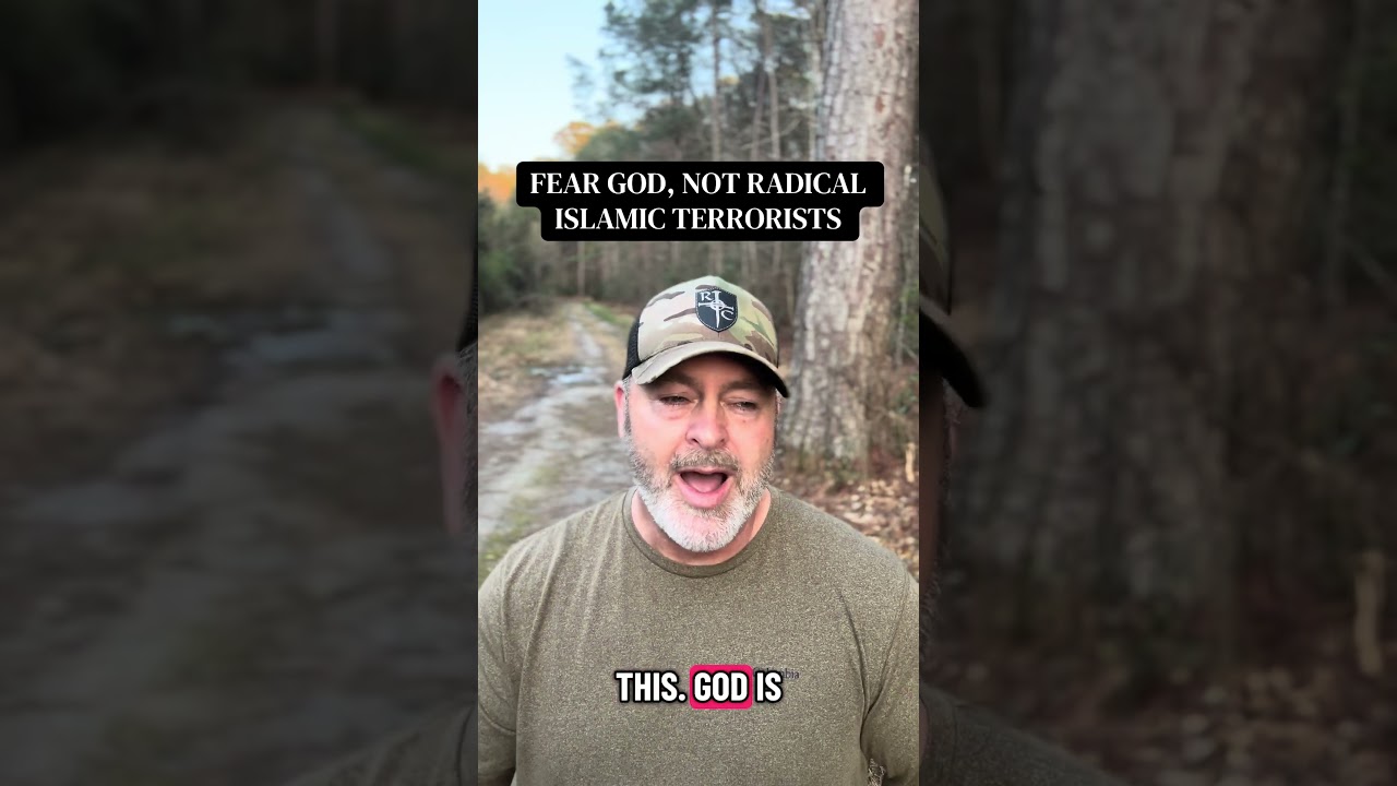 FEAR GOD, NOT RADICAL ISLAMIC TERRORISTS #youtubeshorts #Jesus #Bible #terror #fear #love #God #reel