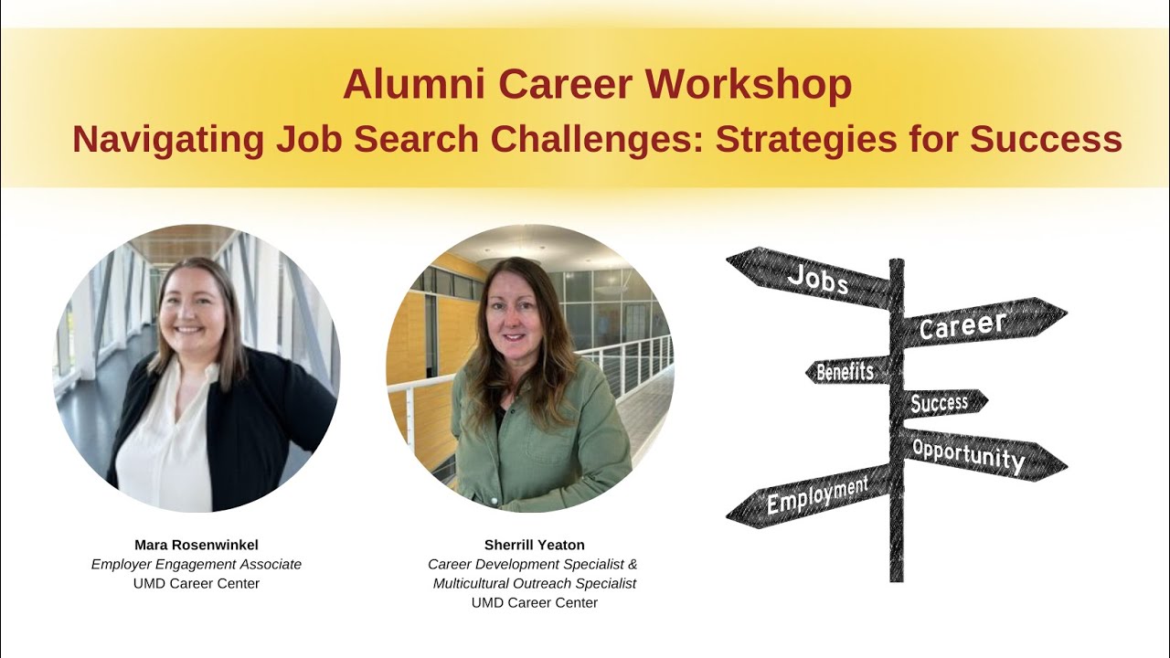 Career Workshop: Navigating Job Search Challenges - Strategies for Success