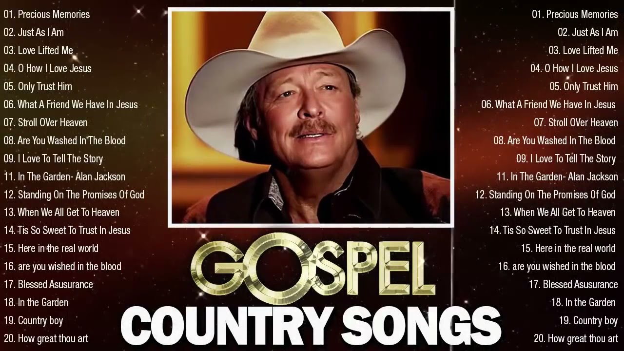 Precious Memories - Best Alan Jackson Country Gospel Songs Full Albums   Old Country Gospel Songs