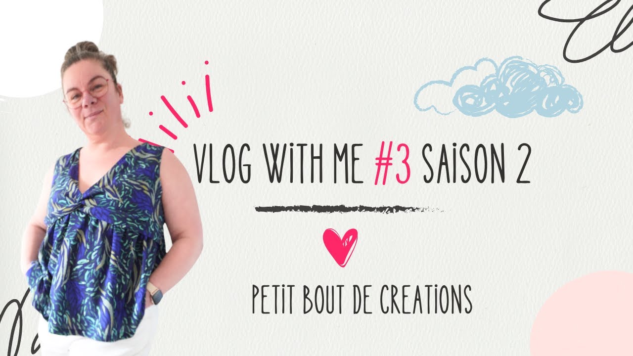 VLOG WITH ME #3 les journées ne sont pas assez longue :) #couture