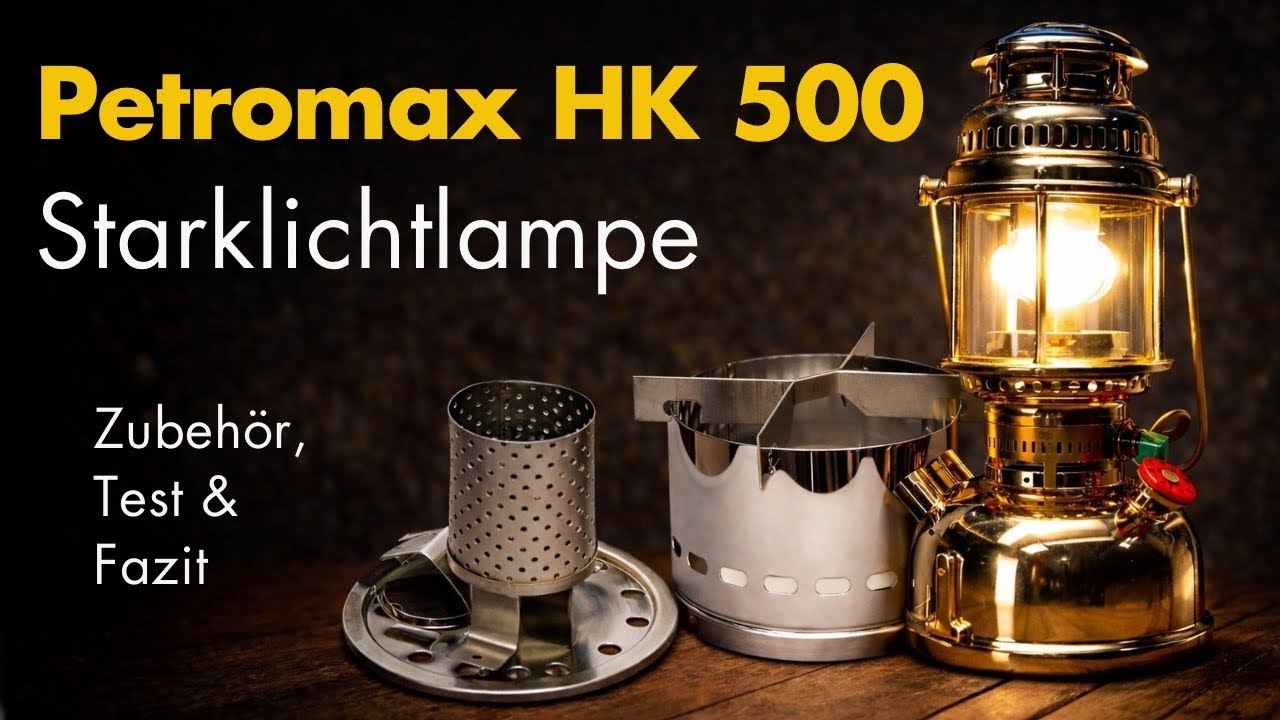 👉 Petromax HK 500 – Zubehör im Test: Radiator & Kochaufsatz | Lohnt sich das?