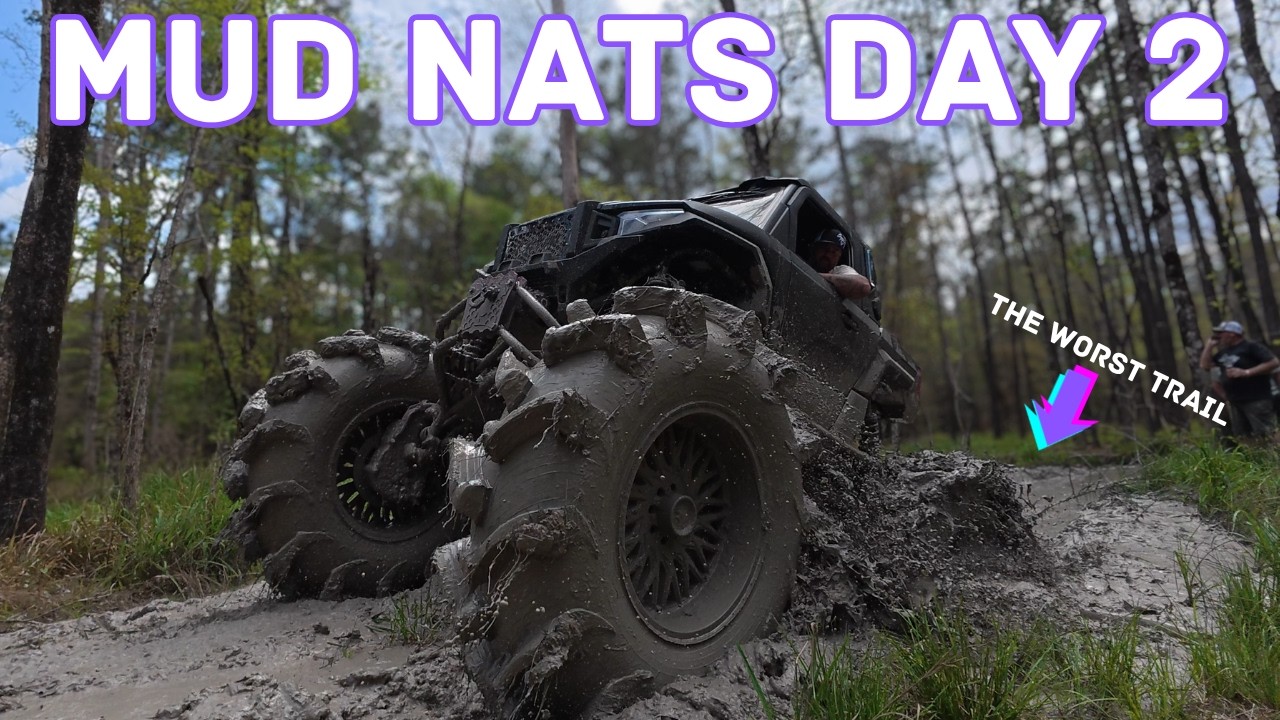 Mud Nats 2026 Day 2!!! Worst hole at the park! #offroad #mud #friends #sendit #holes