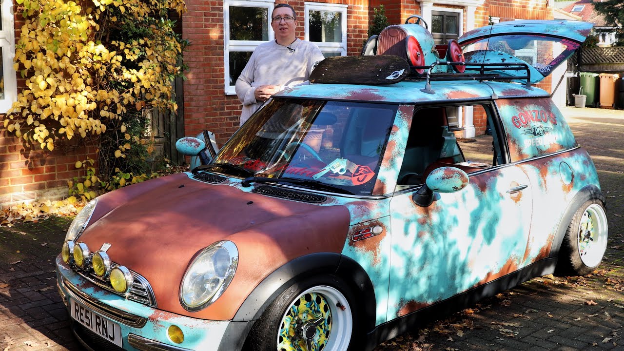 Gonzo ! A rat look modern mini with a few classic twists