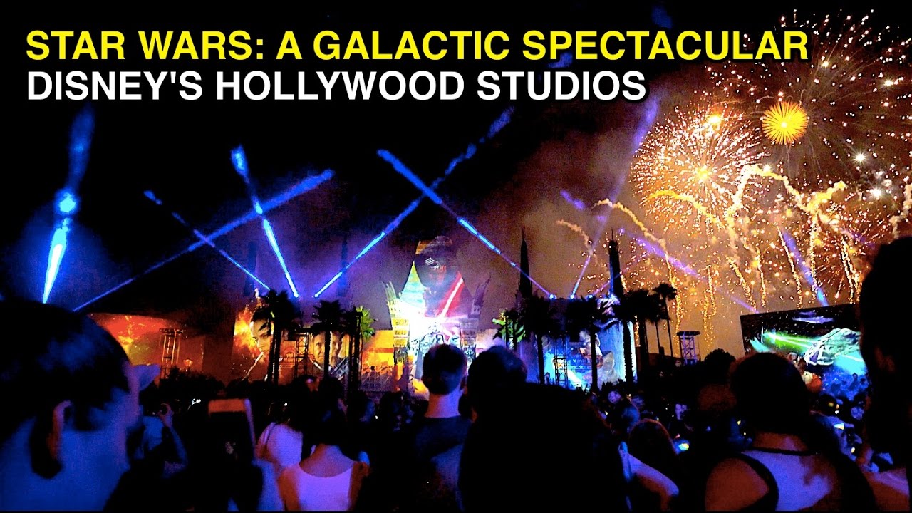 [4K] Star Wars: A Galactic Spectacular Fireworks - Disney's Hollywood Studios (Orlando, FL)