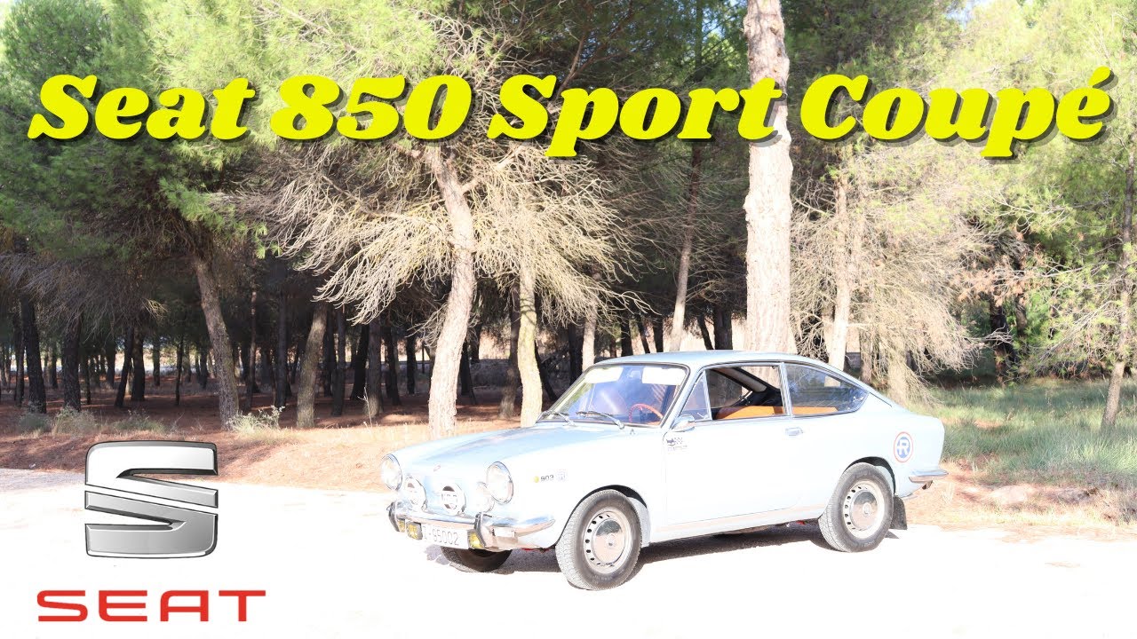 SEAT 850 SPORT COUPÉ 💪🔥, para mantener distancias 🏁